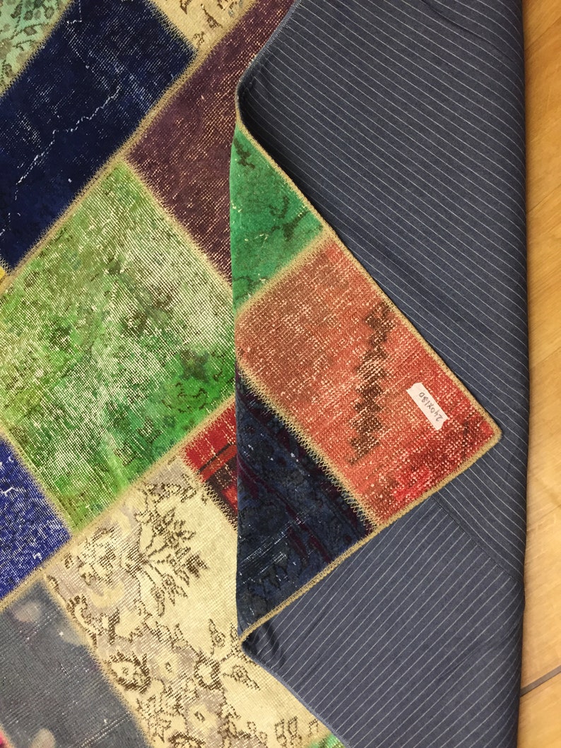 Patchwork 6x8 Feet brıght Color Full Rug Area Rug Designer Etsy