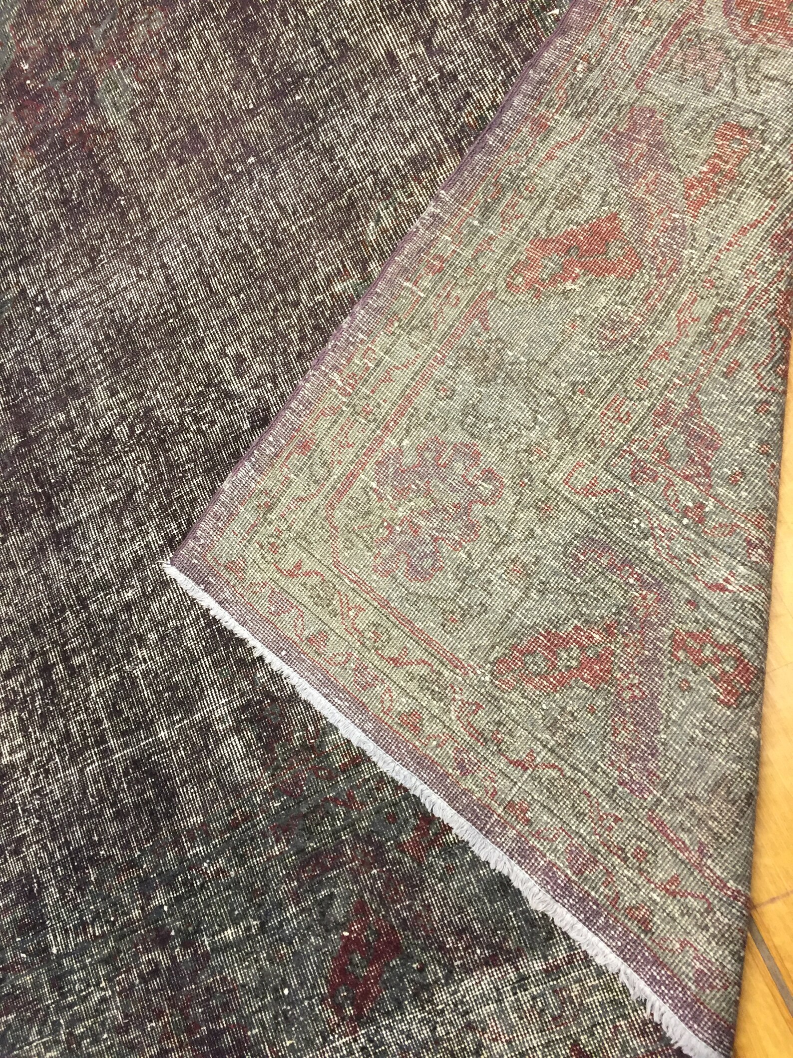 Aubergine Color Rug 9x12 Feet Room Kilim Tribal Rug Custom Rug Etsy