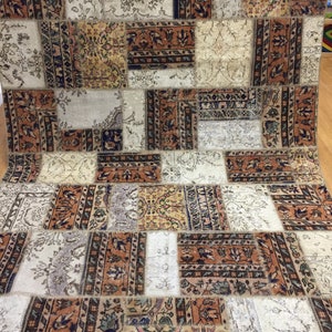 turkish rug,6x8 ft rug,bohemian rug,ethnic rug,patch rug,patchwork,carpet patchwork,floor rug,decorative rug,interior rug,vintage patch rug