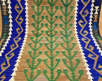 Vintage kilim, turkish kilim,brown kilim, 3.3x4.2 ft, oushak kilim, anatolian kilim, area kilim, tribal kilim, oriental kilim,entryway kilim