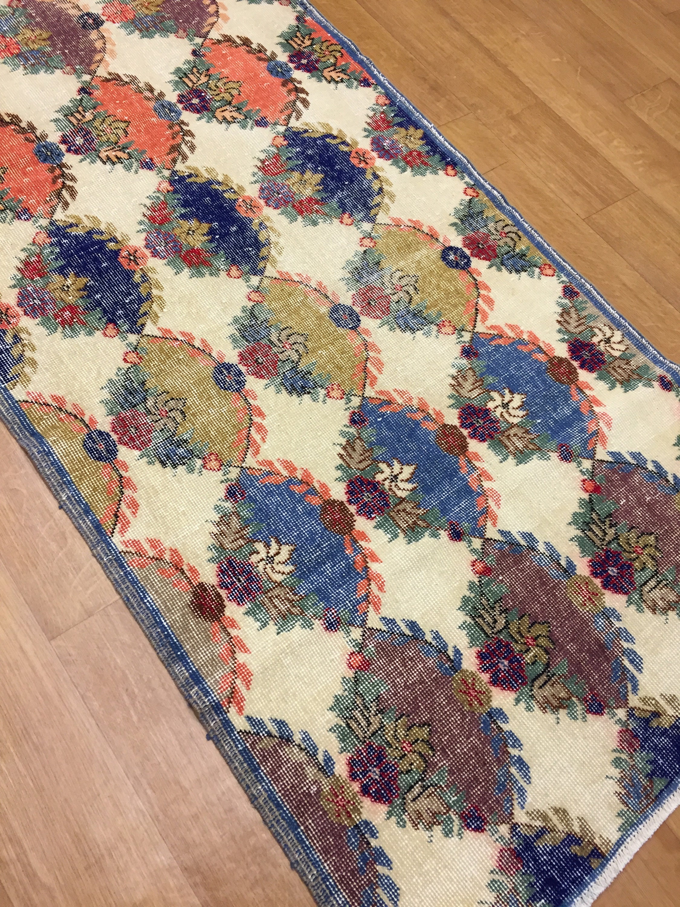 3x6 Feet Rug ,vıntage Rug ,anatolia Rug ,designer Rug ,interior Rug ...