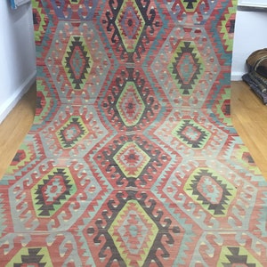 turkish kilim rug ,7x11 ft,decorative kilim rug ,area rug ,vintage rug ,designer rug ,hand woven rug ,anatolian kilim rug ,furniture kilim