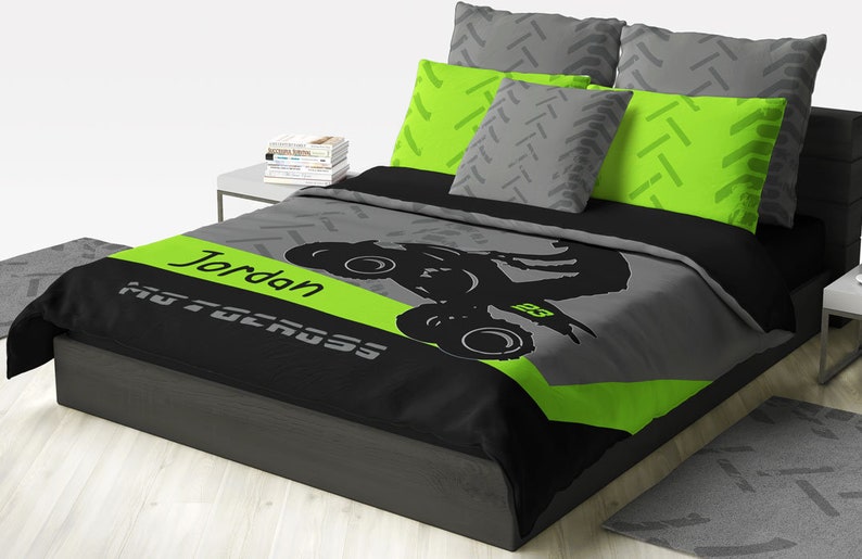 Quad Motocross Bedding Atv Comforter Image 0