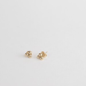 Magnolia Studs/ Everyday Posts/ Gifts for her/ Ball Studs/ Gold Studs/ Gold Posts