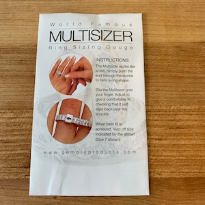 Ring Sizer/ Ring Sizing Gauge