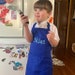 Aprons for Kids, Kids Apron, Kids Art Smock, Art Party, Baking Party, Kid Apron, Slime Party, Christmas Gifts for Kids, Stocking Stuffers 