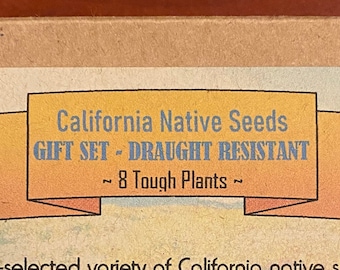 GIFT SET: California Native Seeds, Draught Resistant