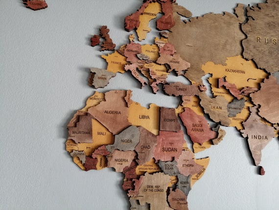 Wooden World Map Wall Art Decor Wood Of The 3d Singapore - World Map Wall Decor Wooden Wooden World Map Wall Art Decor Wood Of The 3d Singapore - World Map Wall Decor Wooden