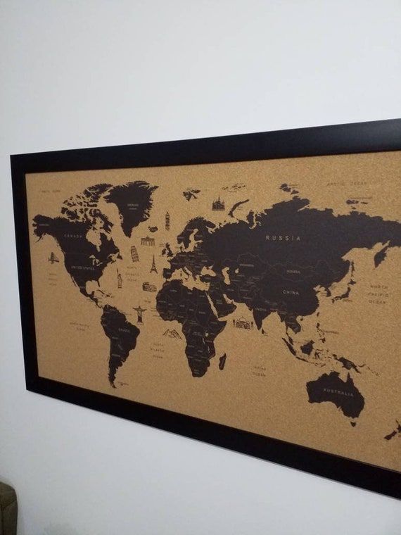 Travellers Map Of The World