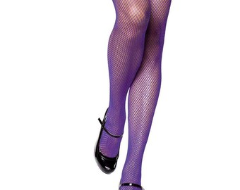 Purple Fishnets - Etsy