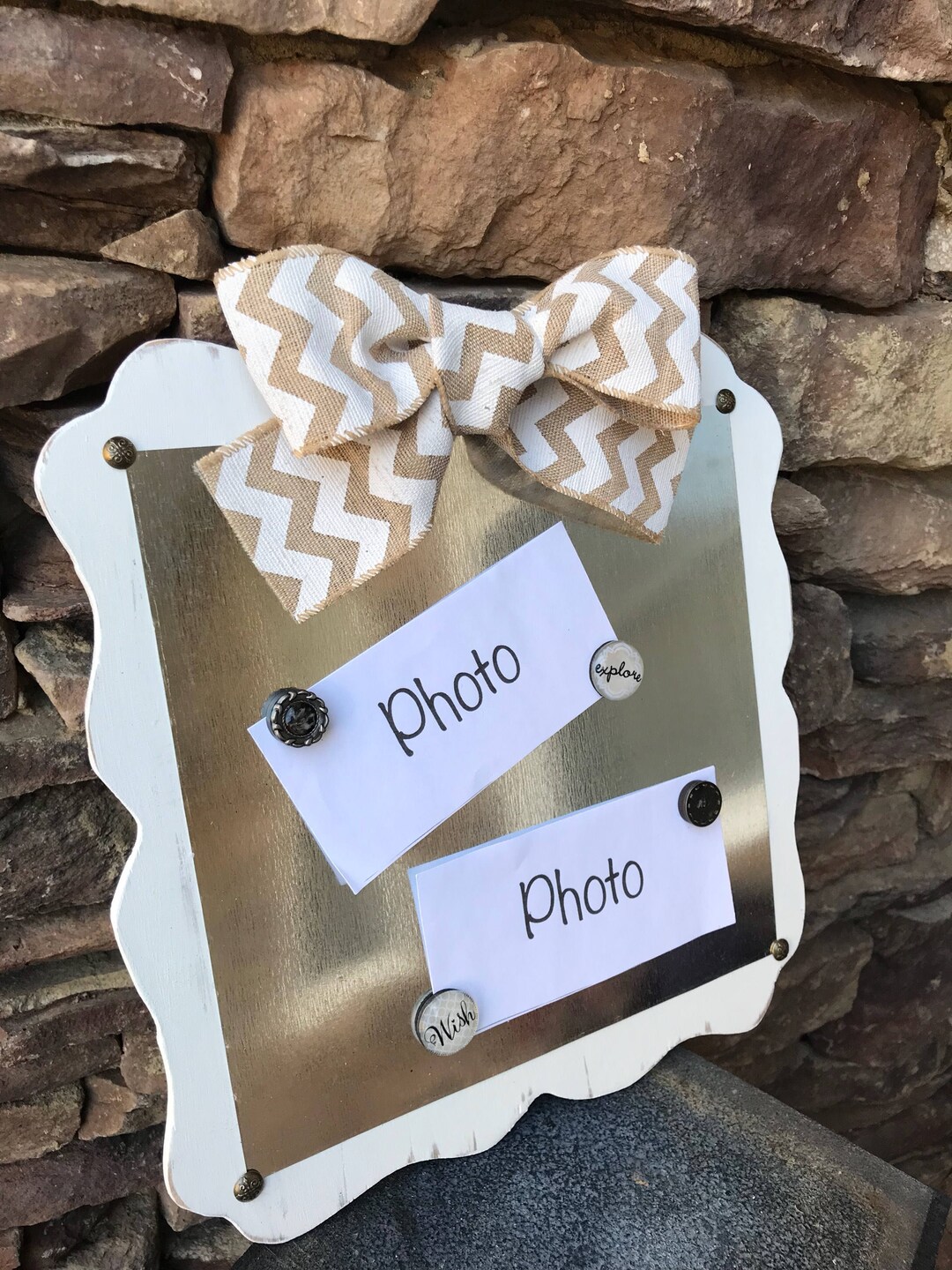 White Wall Frame Etsy