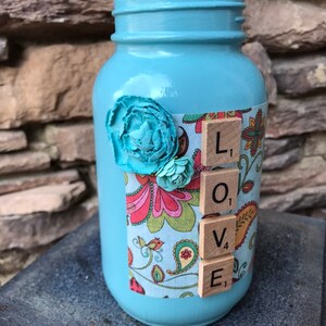 Love Mason Jar image 2