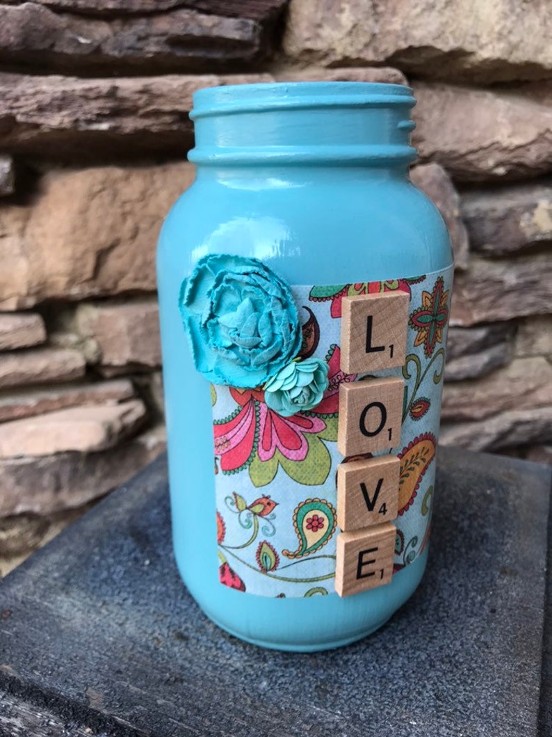 Love Mason Jar image 2