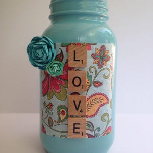 Love Mason Jar image 3