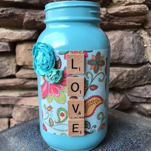 Love Mason Jar image 1