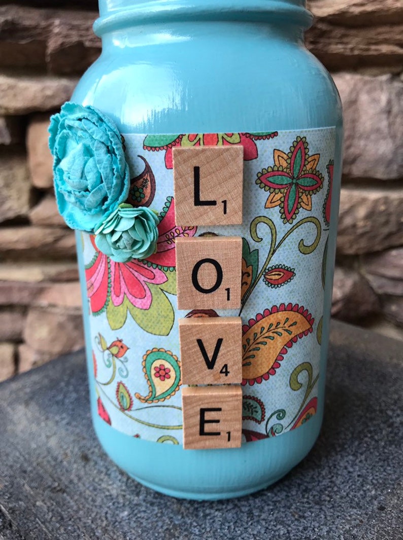 Love Mason Jar image 4