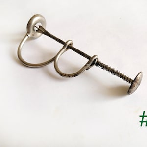 Metal cherry pitter stoner Farmhouse kitchen utensils Simple tool Olive pit stone remover Rustic kitchen Country Pie Jam Juice Appliances