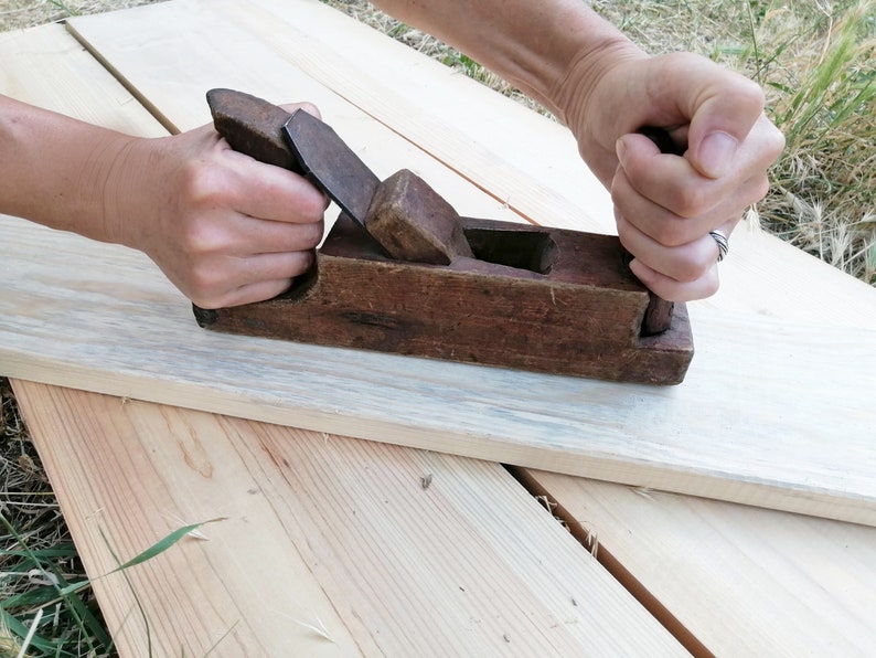 Vintage Wood Plane Wooden Smoothing 