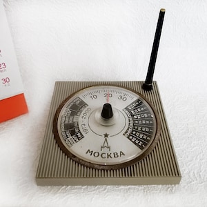 Vintage Desk thermometer celsius Pen stand Ballpoint with holder Office desktop decor Expired perpetual calendar