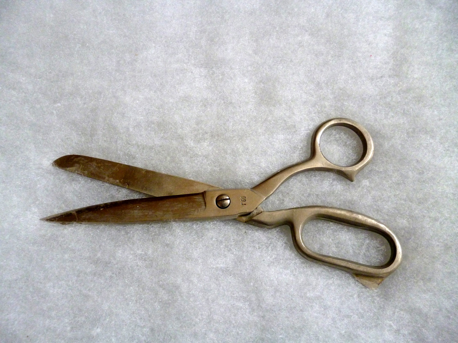 Tailors Sewing Scissors Vintage Stainless Steel Shears Big Old Etsy UK