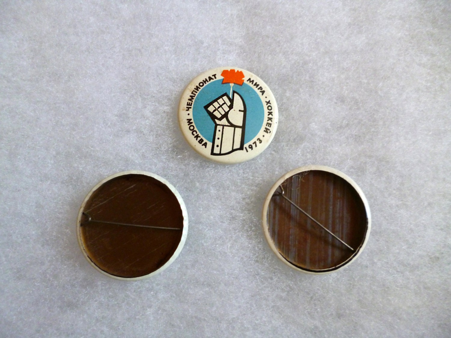 Sports lapel pins 3 Collection Ice hockey Badges set Pinback Etsy