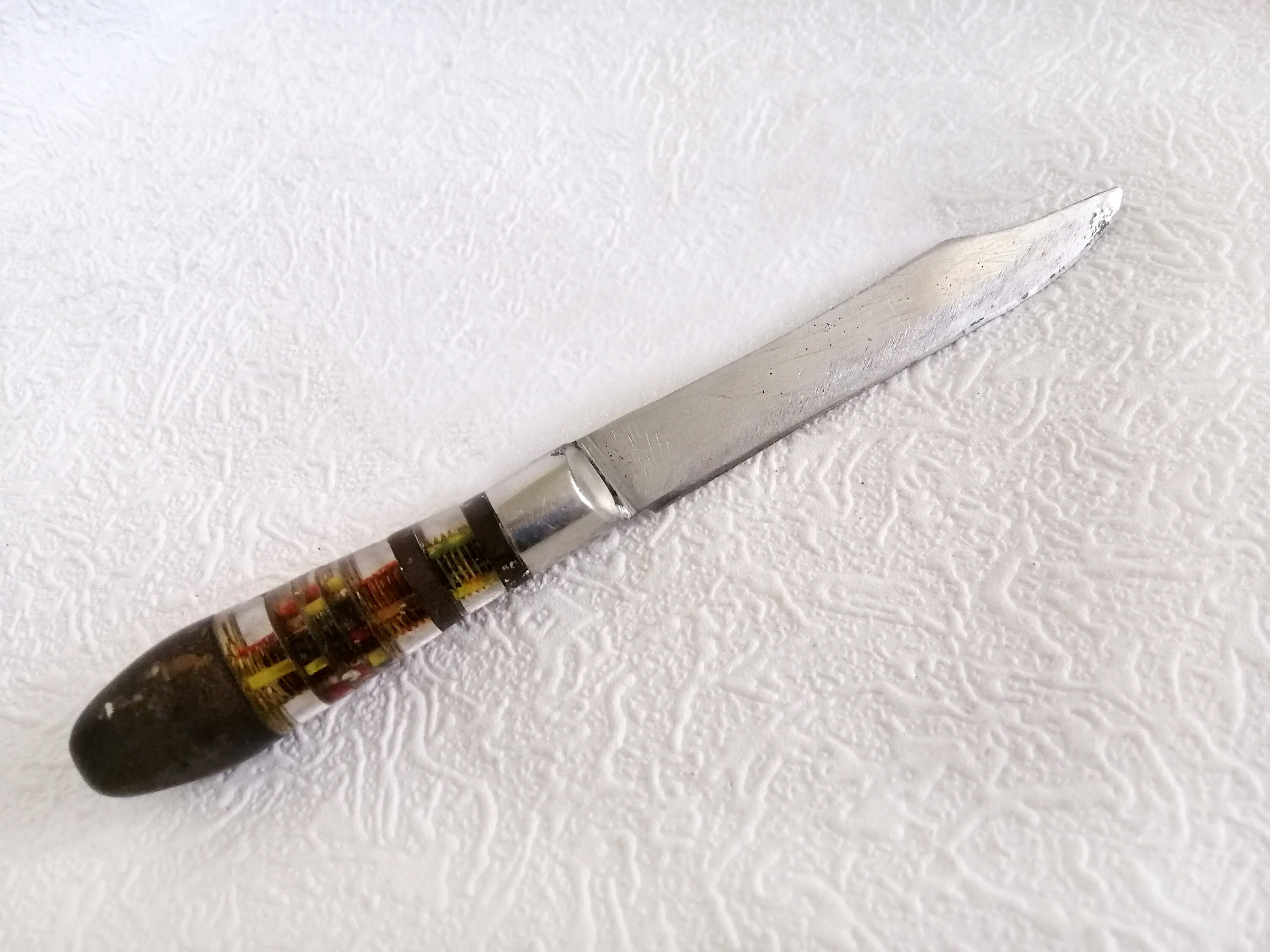 Unique kitchen knife vintage Handmade prison art RARE Unusual Etsy