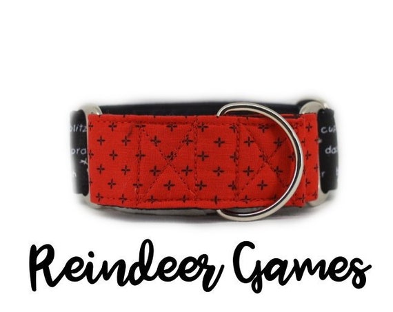 Reindeer Games Martingale Collar