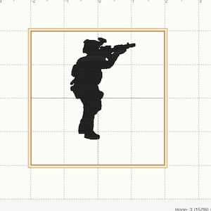 Soldier .pes Embroidery File