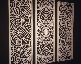 Mandala wall decor