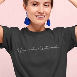 ユニセックスTシャツ「I Carried a Watermelon」、Tシャツ「Dirty Dancing」、レトロ映画Tシャツ、「Frances Lover」Tシャツ、映画名言Tシャツ、パーティーTシャツ