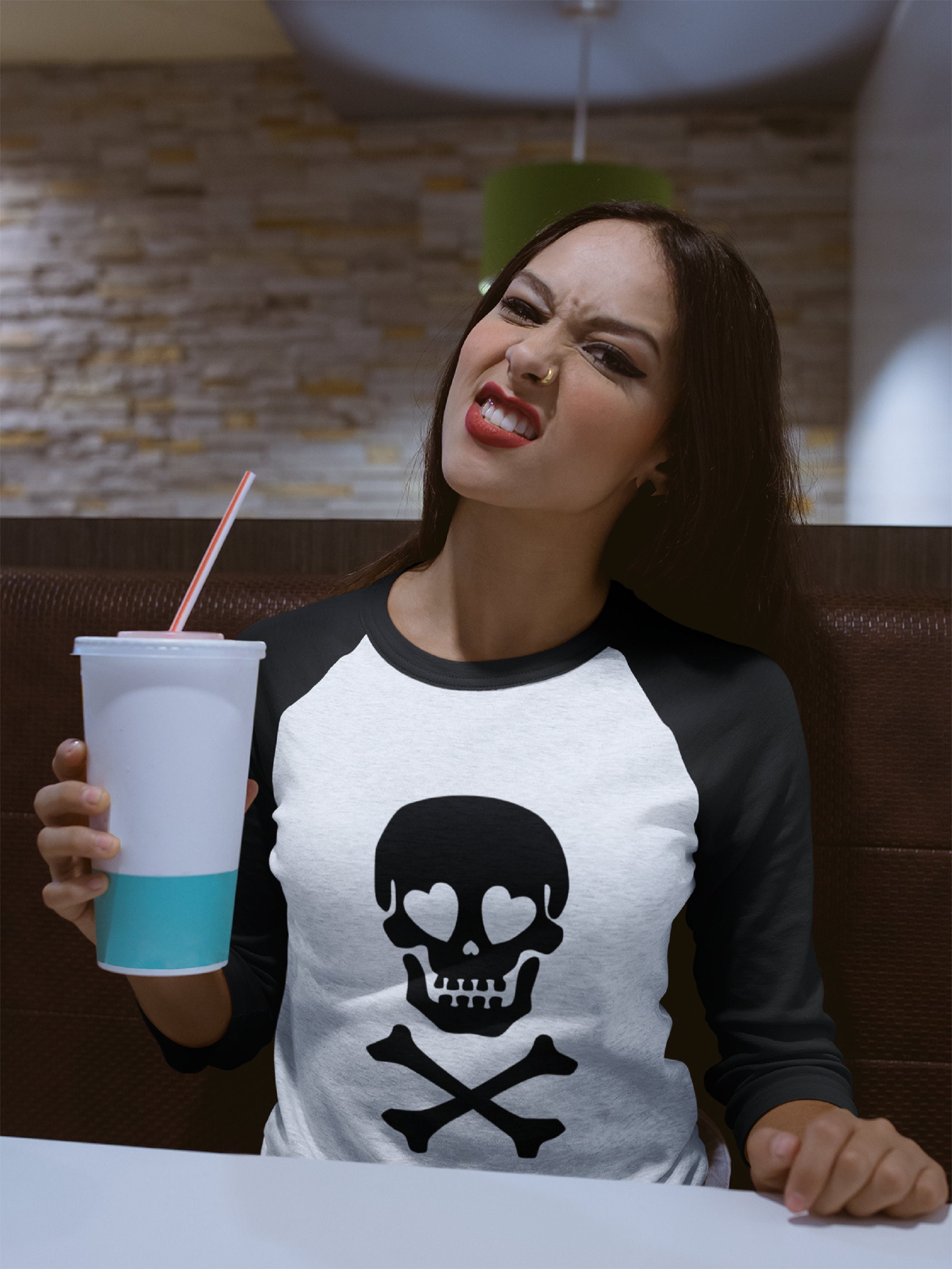 girls skull top