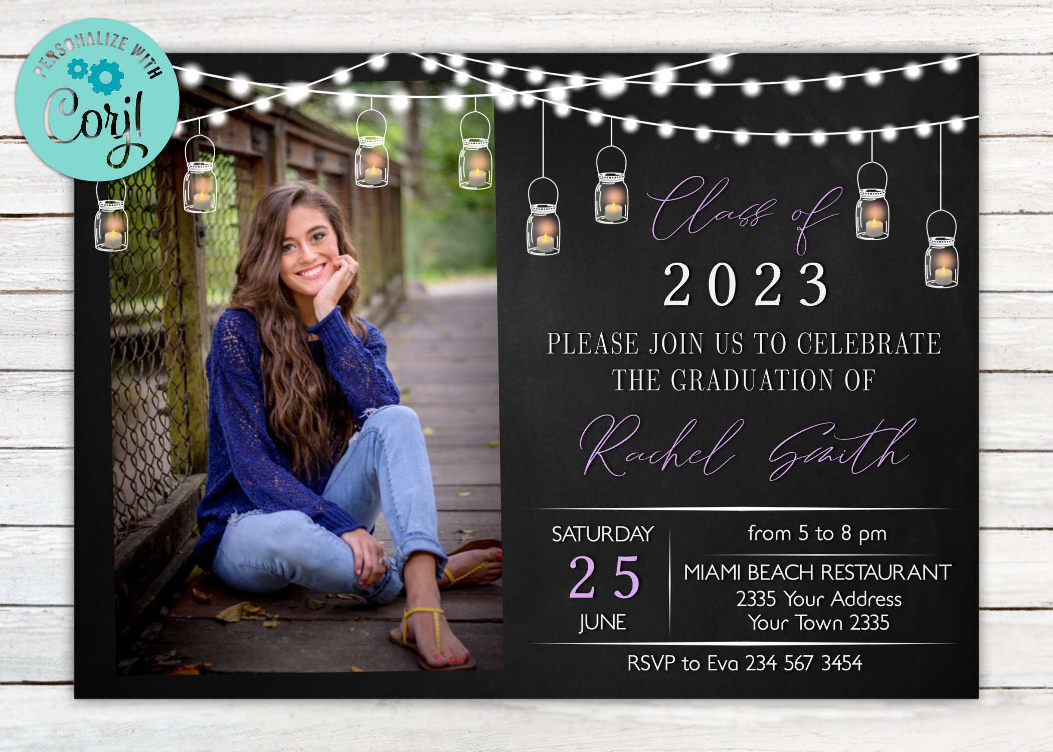 High school graduation party invitations