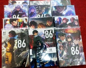 Anime Comic Eighty Six Manga 1-12 Volumes Full Set