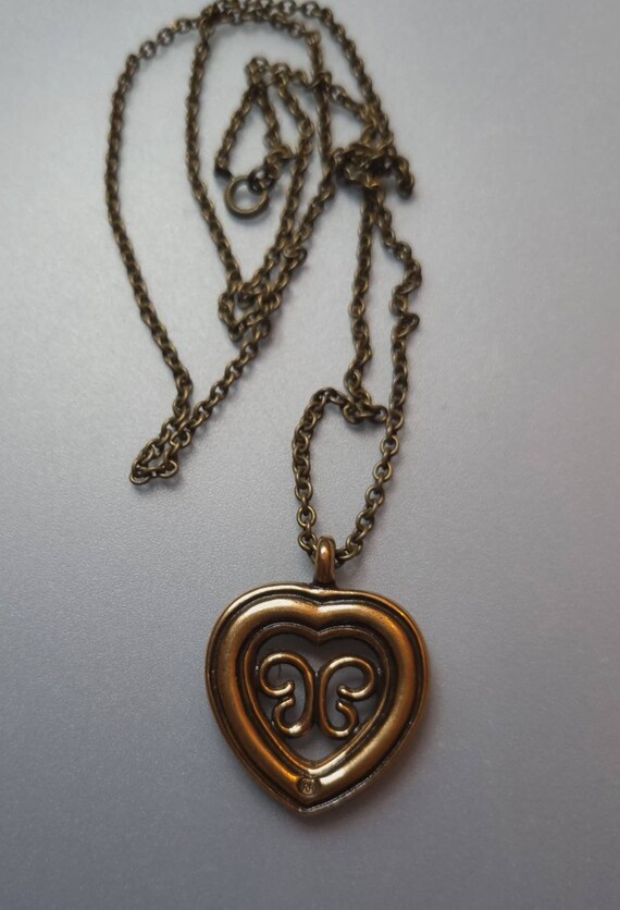 Collier Vintage 1966 Kalevala Koru – Design Finlandais En Bronze – L72 Cm