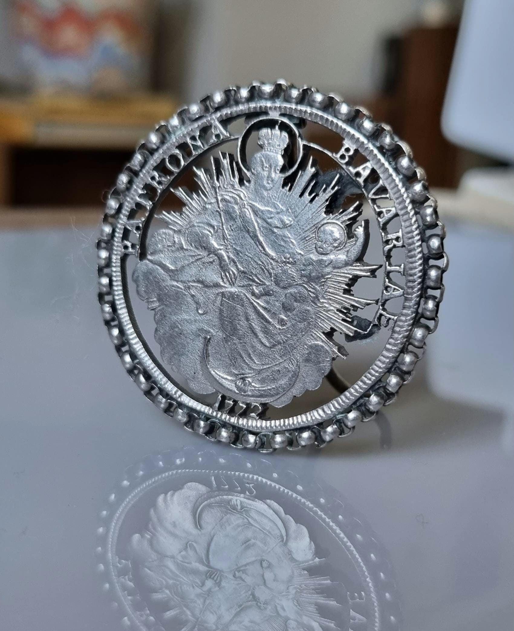 1772 Germany Patrona Bavariae BAVARIA MAXIMILIAN III Joseph Silver