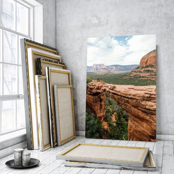 Devils Bridge Print Canvas Sedona Wall Art Decoration Etsy