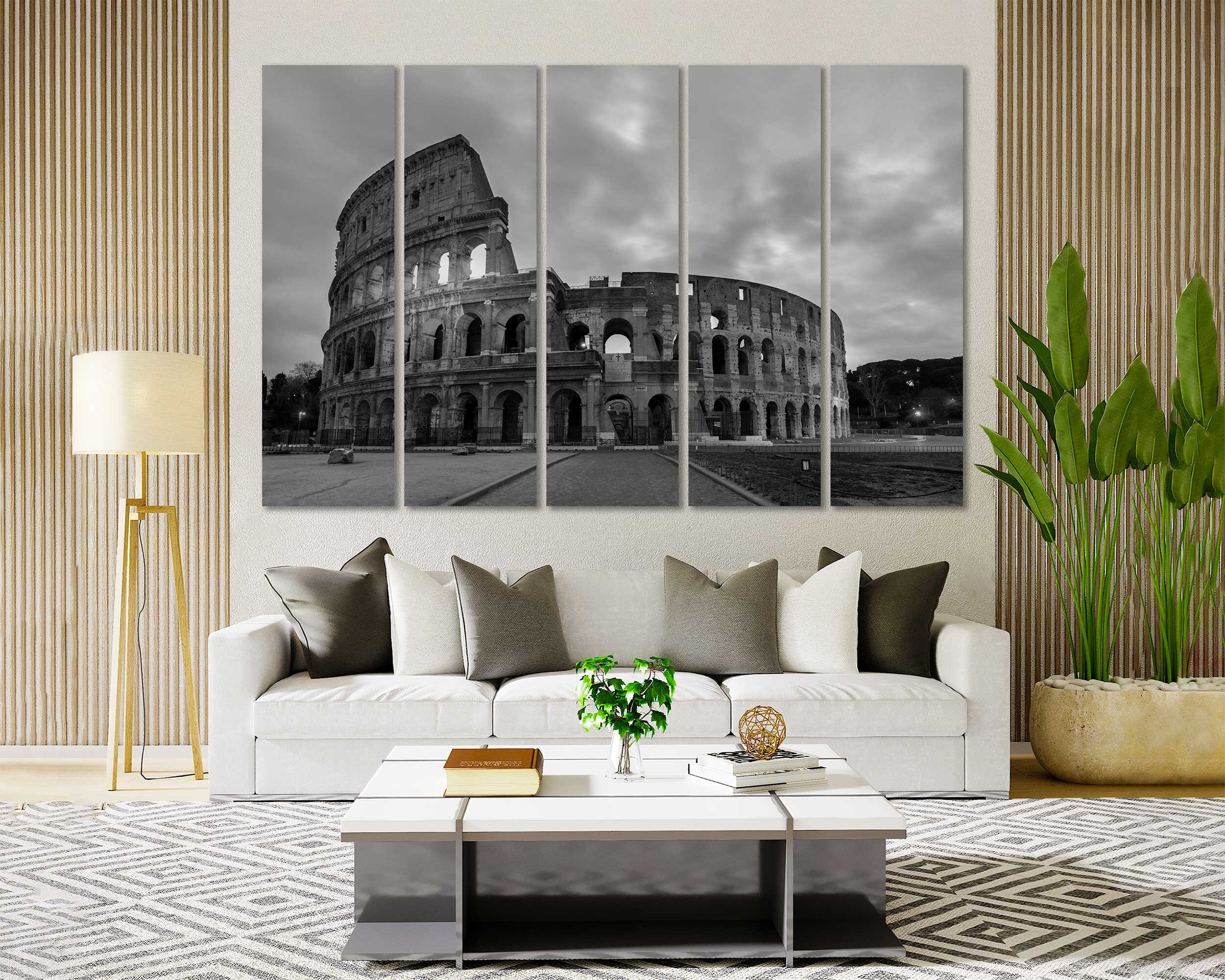 Canvas Set of Rome Rome modern wall decorations Colosseum Etsy