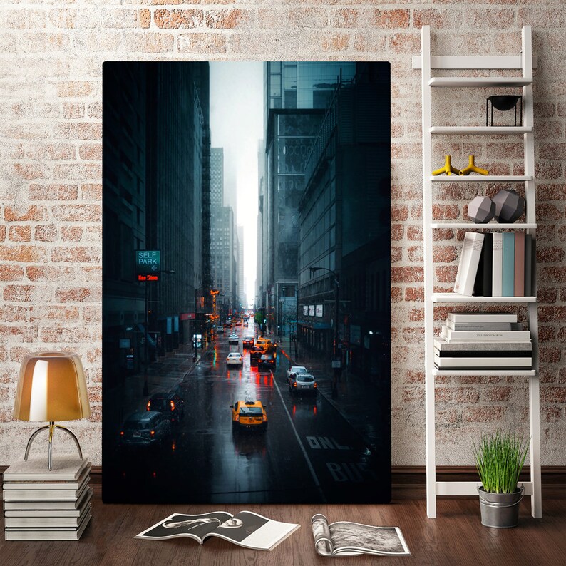 Canvas of Toronto City Toronto Wall Art Print Toronto Canvas Etsy