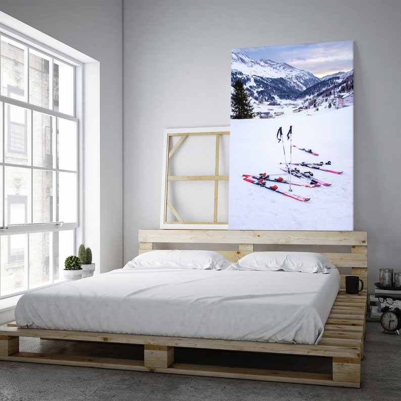 Ski Canvas Wall Art for Sale Ski Large Wall Art Decor Ski Etsy