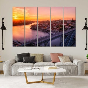 Porto Wall Art, Portugal Cityscape Canvas, Ready to Hang Home Decor image 9
