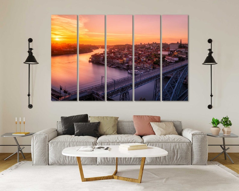 Porto Wall Art, Portugal Cityscape Canvas, Ready to Hang Home Decor image 9