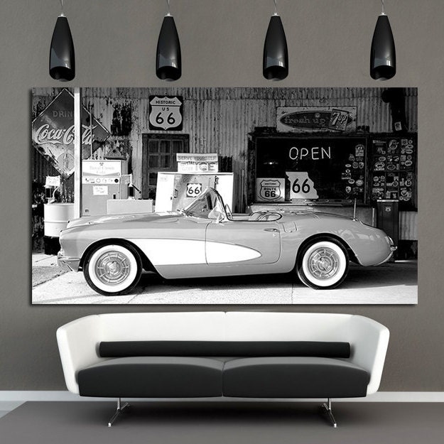 Old Cars Wall Art Old Mobile Poster Vintage Cars Canvas Wall | Etsy