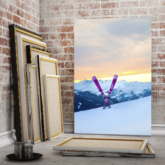 Canvas Art Of Ski The Wall Decoration Ideas Mountain - Ski Wall Art Ideas Canvas Art Of Ski The Wall Decoration Ideas Mountain - Ski Wall Art Ideas
