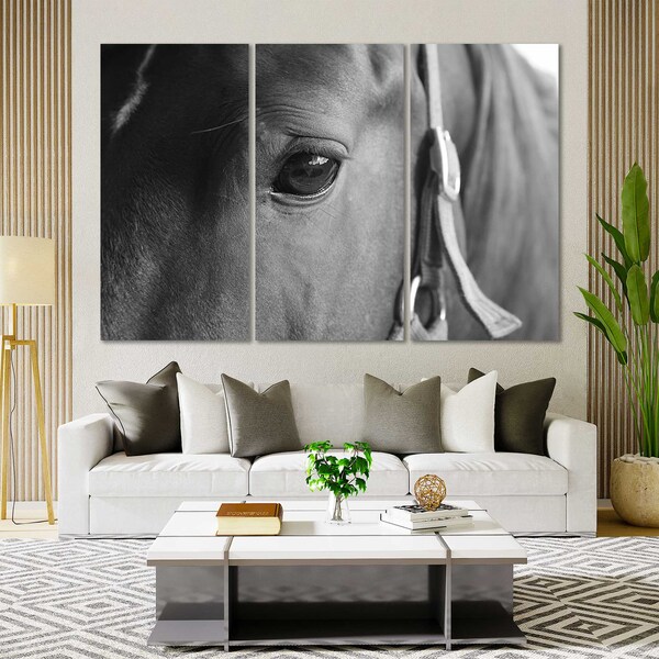 Large Horse Art Etsy