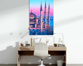 Buffalo Watercolor Canvas Prints Wall Art Buffalo Skyline Canvas Living  Room Wall Decor Buffalo Bedrooms Large Canvas in Modern Style 