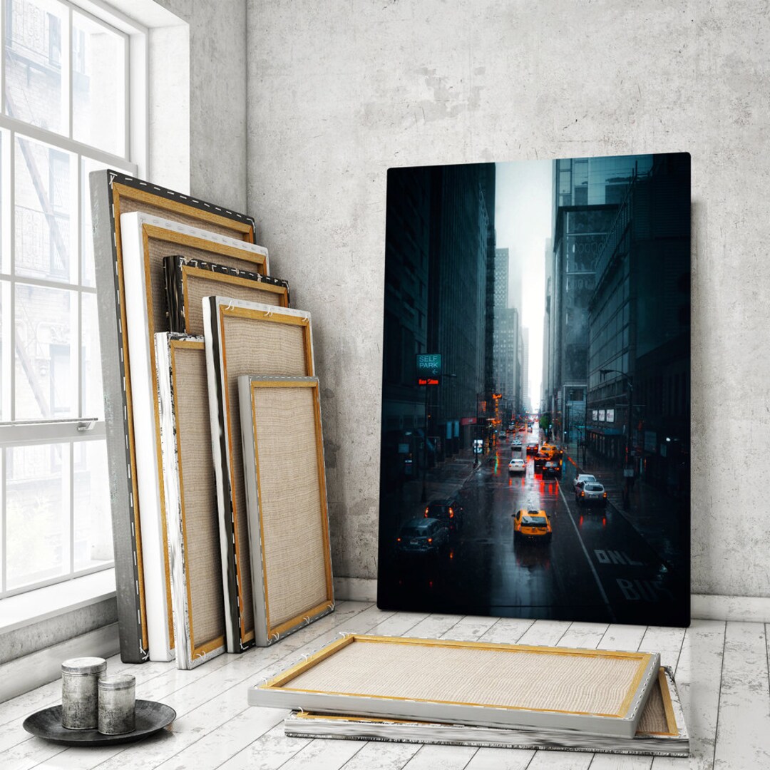 Canvas of Toronto City, Toronto Wall Art Print, Toronto Canvas Art for