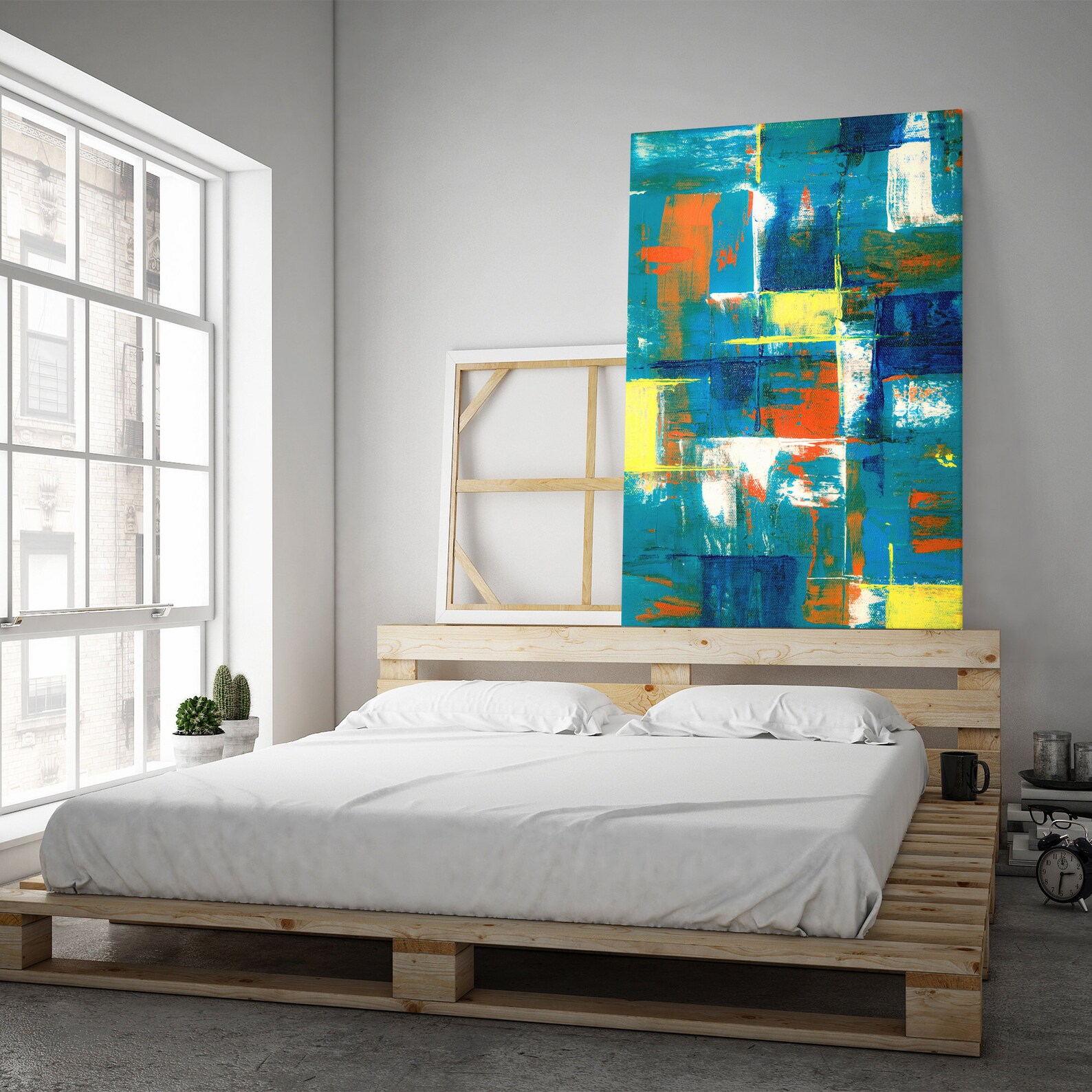 Large Wall Art Abstract Canvas Prints for Bedroom Wall Decor - Etsy