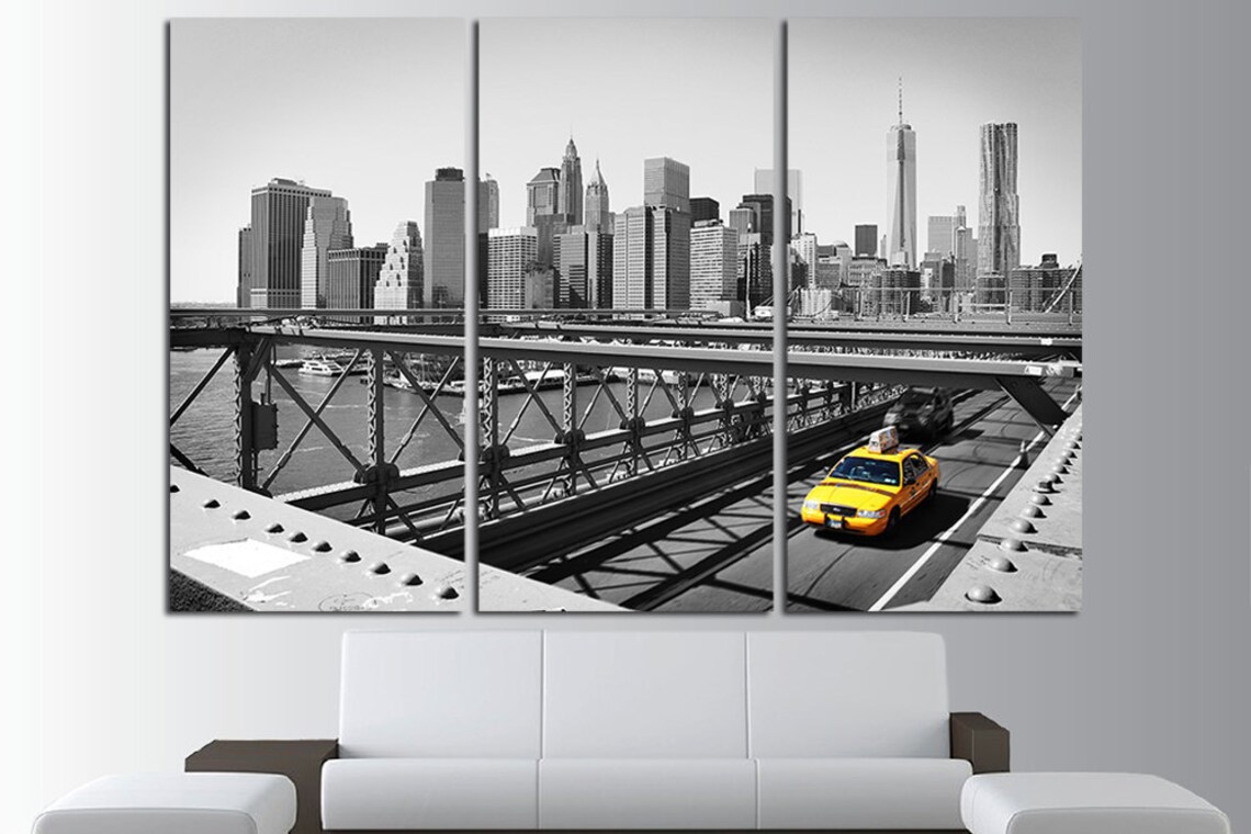 Canvas Set of New York City Etsy