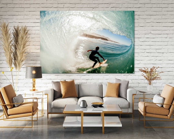 Surf canvas wall art outlet