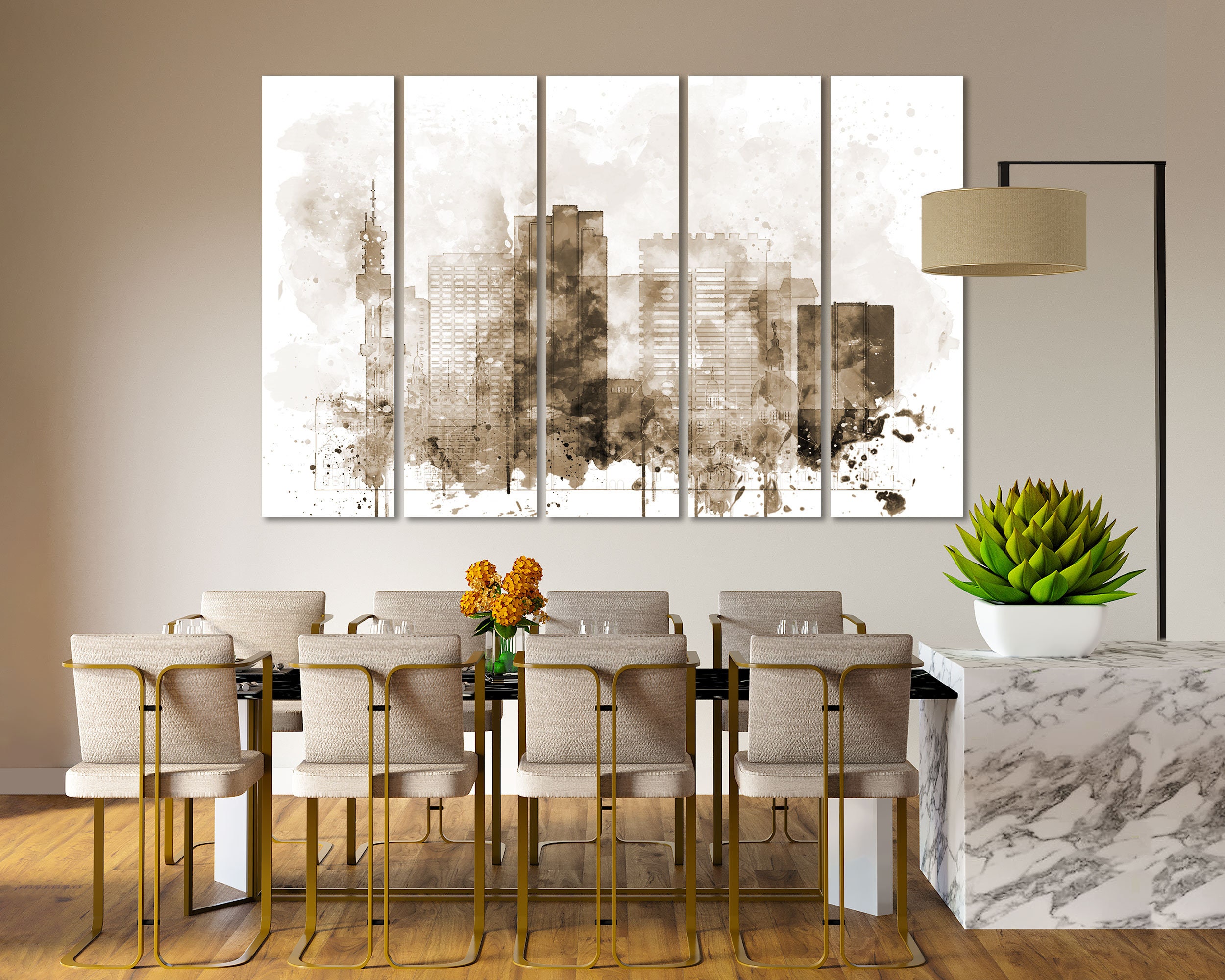 Pretoria Watercolor Canvas Prints Wall Art Pretoria Artwork Etsy